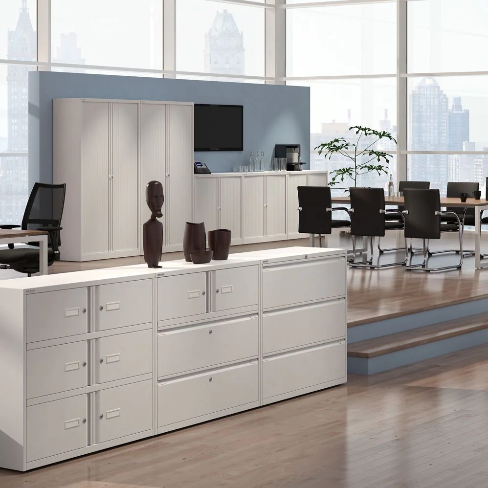 Hängeregistraturschrank Essentials B80H100 von Bisley - Produktbild 3 von 3