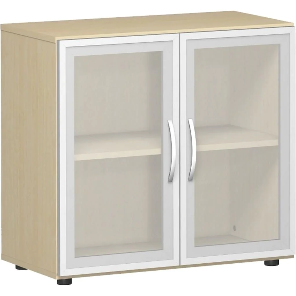 Aktenschrank Flex 2 OH - Glas - zweitürig von Geramöbel - Produktbild 3 von 9