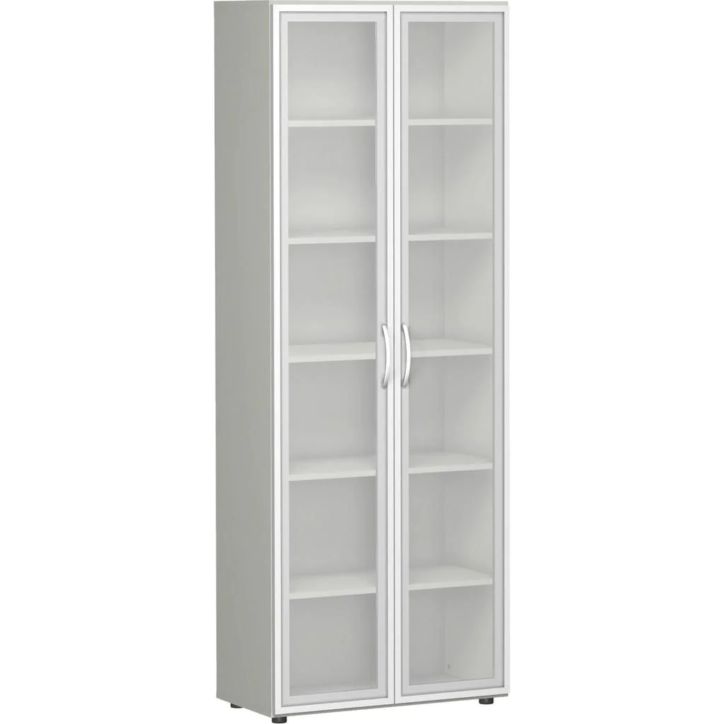 Aktenschrank Flex 6 OH - Glas - zweitürig von Geramöbel - Produktbild 5 von 12