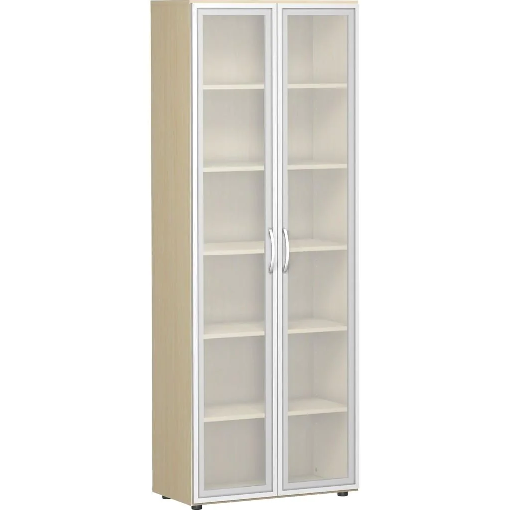 Aktenschrank Flex 6 OH - Glas - zweitürig von Geramöbel - Produktbild 6 von 12
