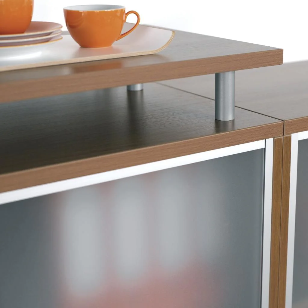 Schiebetürenschrank Pro 3 OH mit Mittelwand - Glas von Geramöbel - Produktbild 14 von 14