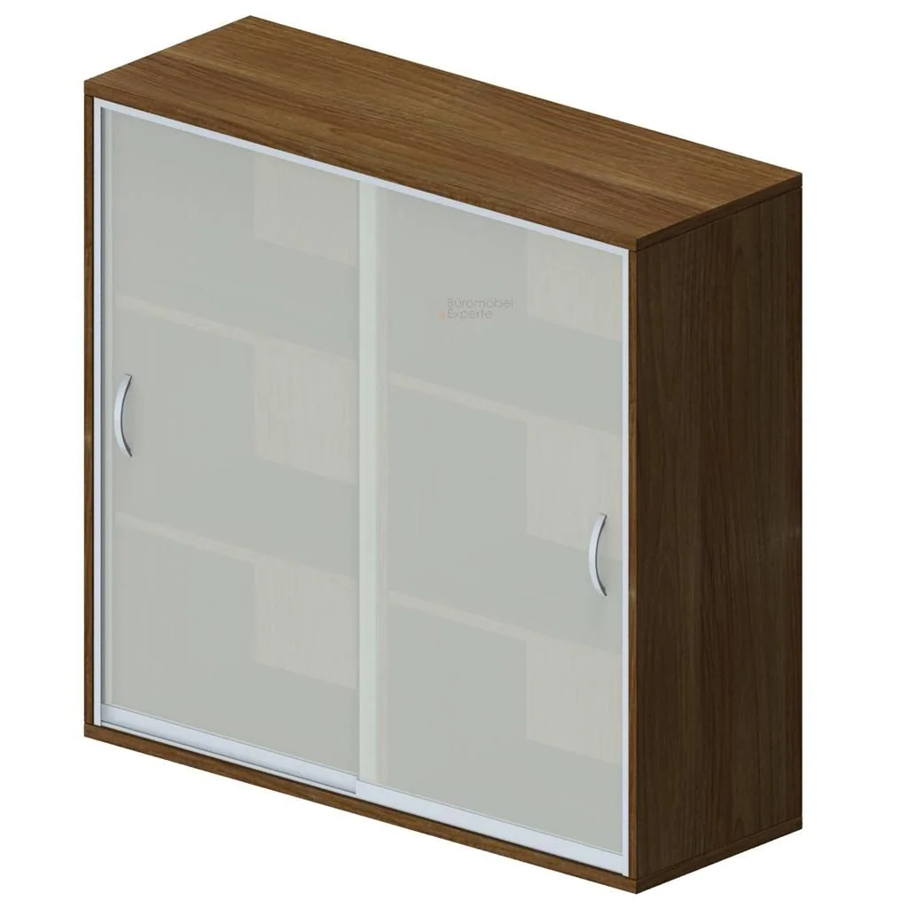 Schiebetürenschrank Pro 3 OH mit Mittelwand - Glas von Geramöbel - Produktbild 6 von 14