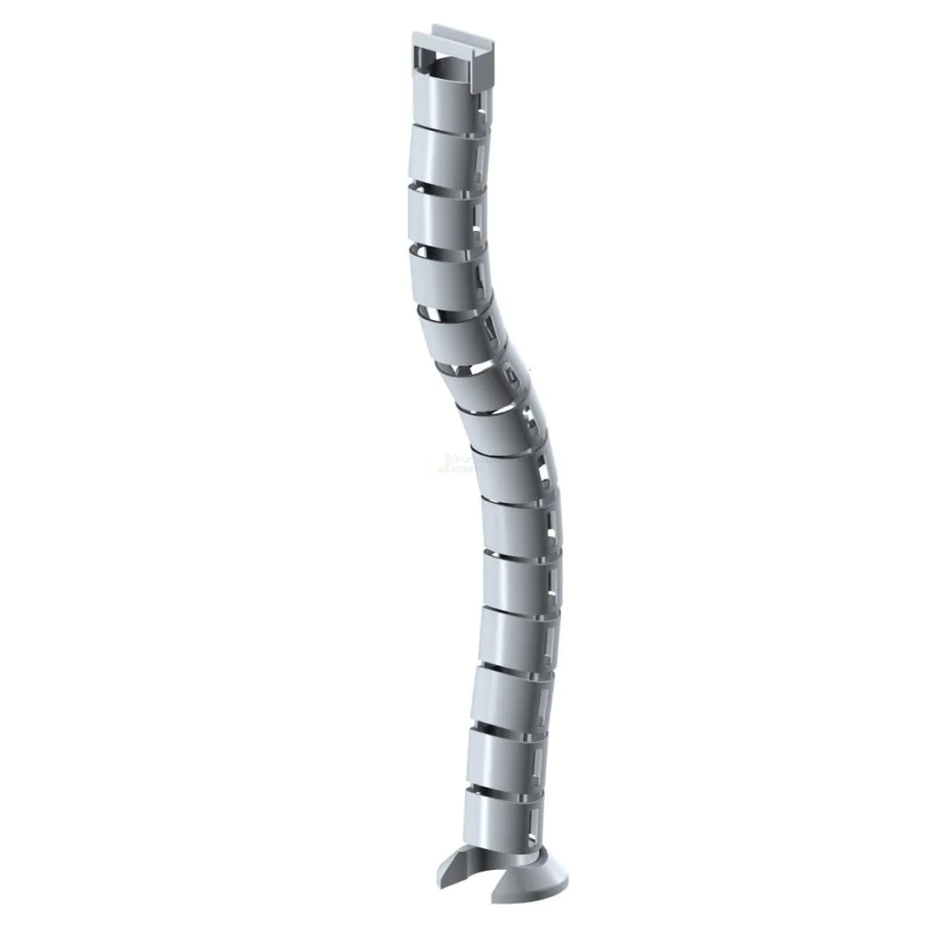 Kabelspirale für Bodenzufuhr - Silber von Geramöbel - Produktbild 1 von 1