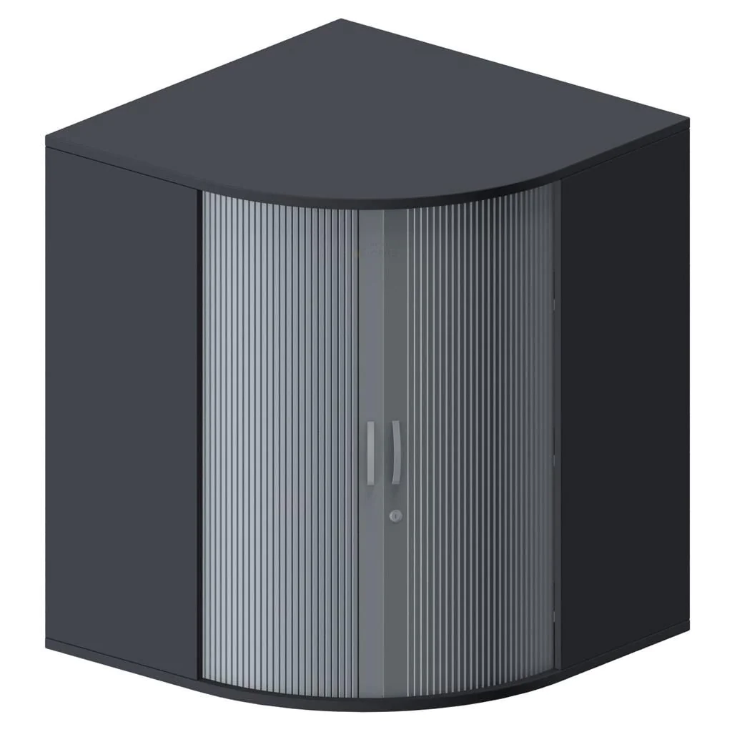 Rollladenschrank Pro 3 OH mit Ordnerrondell von Geramöbel - Produktbild 6 von 10