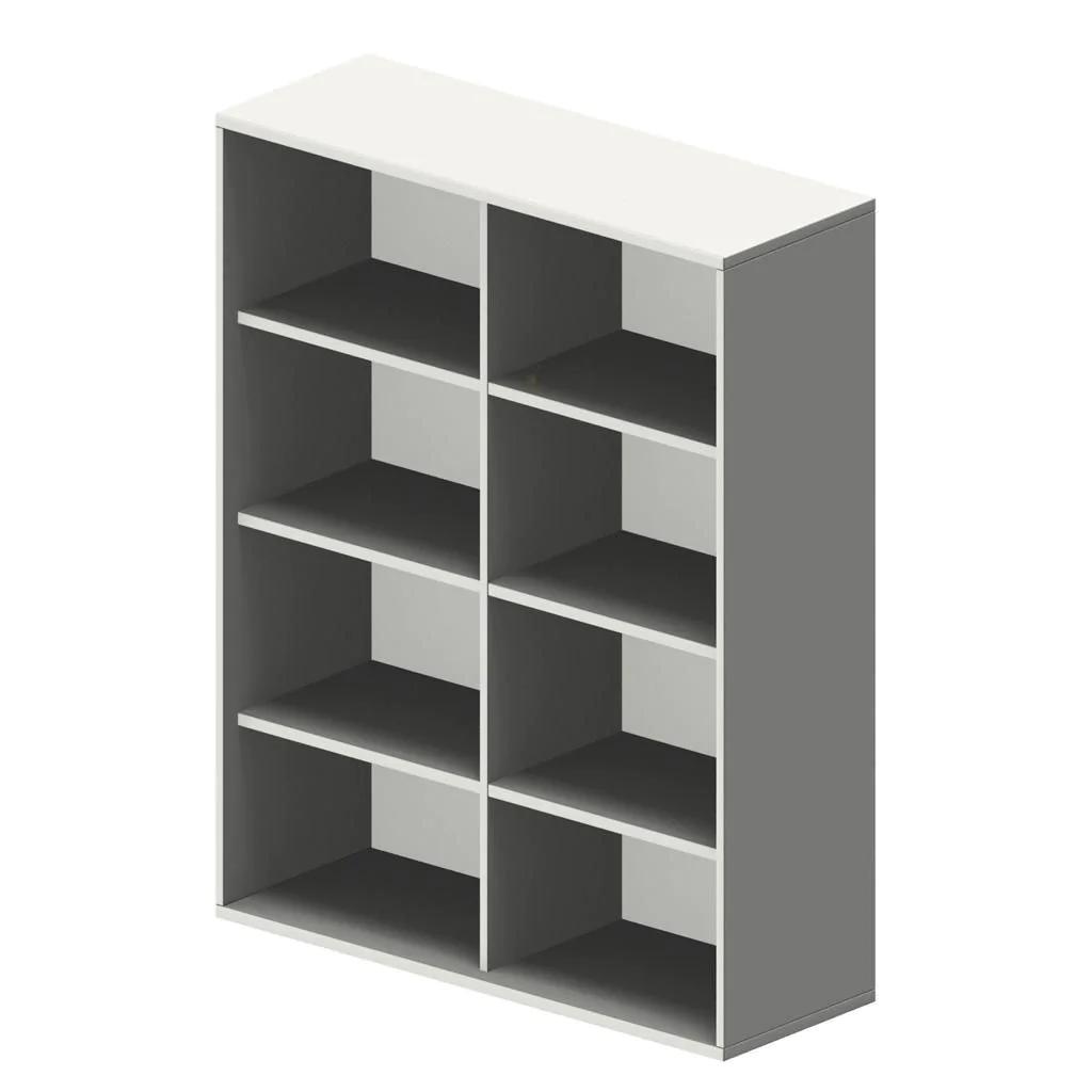 Regal Pro 4 OH mit Mittelwand von Geramöbel - Produktbild 4 von 10