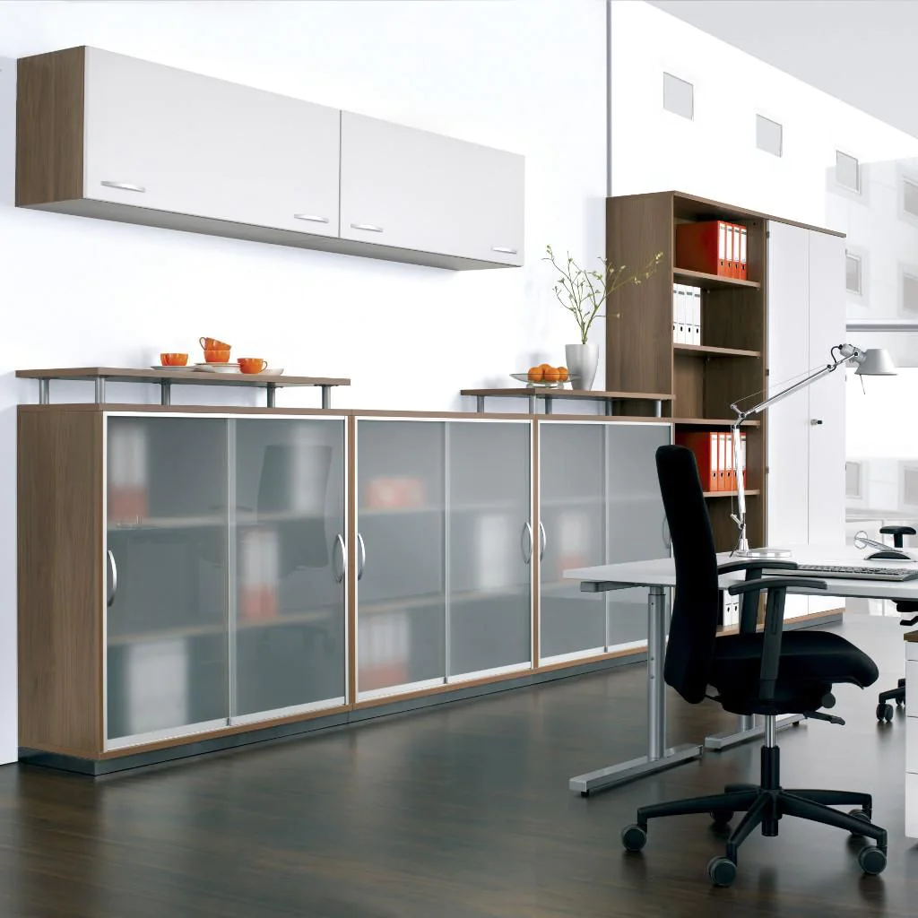 Regal Pro 5 OH mit Mittelwand von Geramöbel - Produktbild 8 von 10