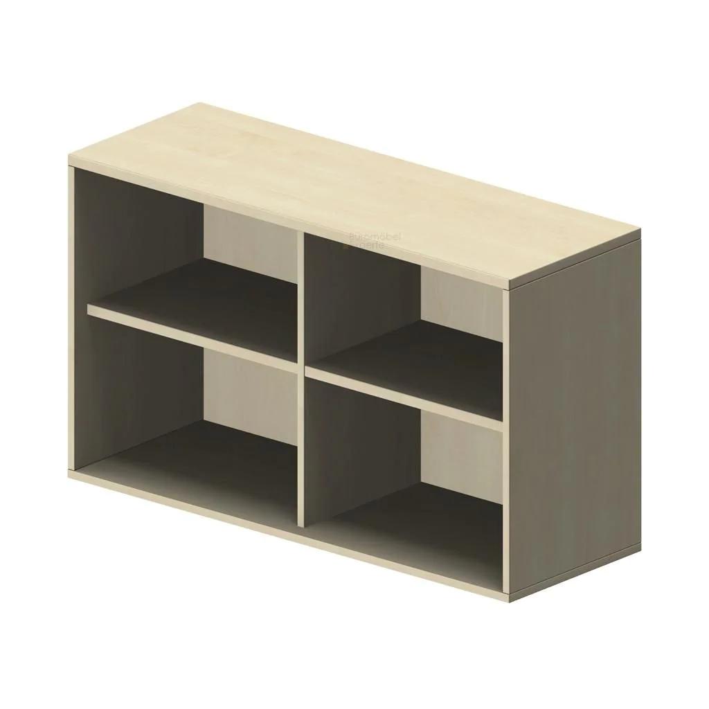 Anstellregal Pro 2 OH mit Mittelwand von Geramöbel - Produktbild 6 von 9