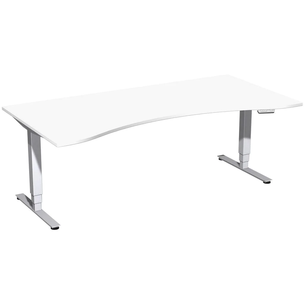 Höhenverstellbarer Schreibtisch Elektro Pro+ Ergoform von Geramöbel - Produktbild 5 von 7