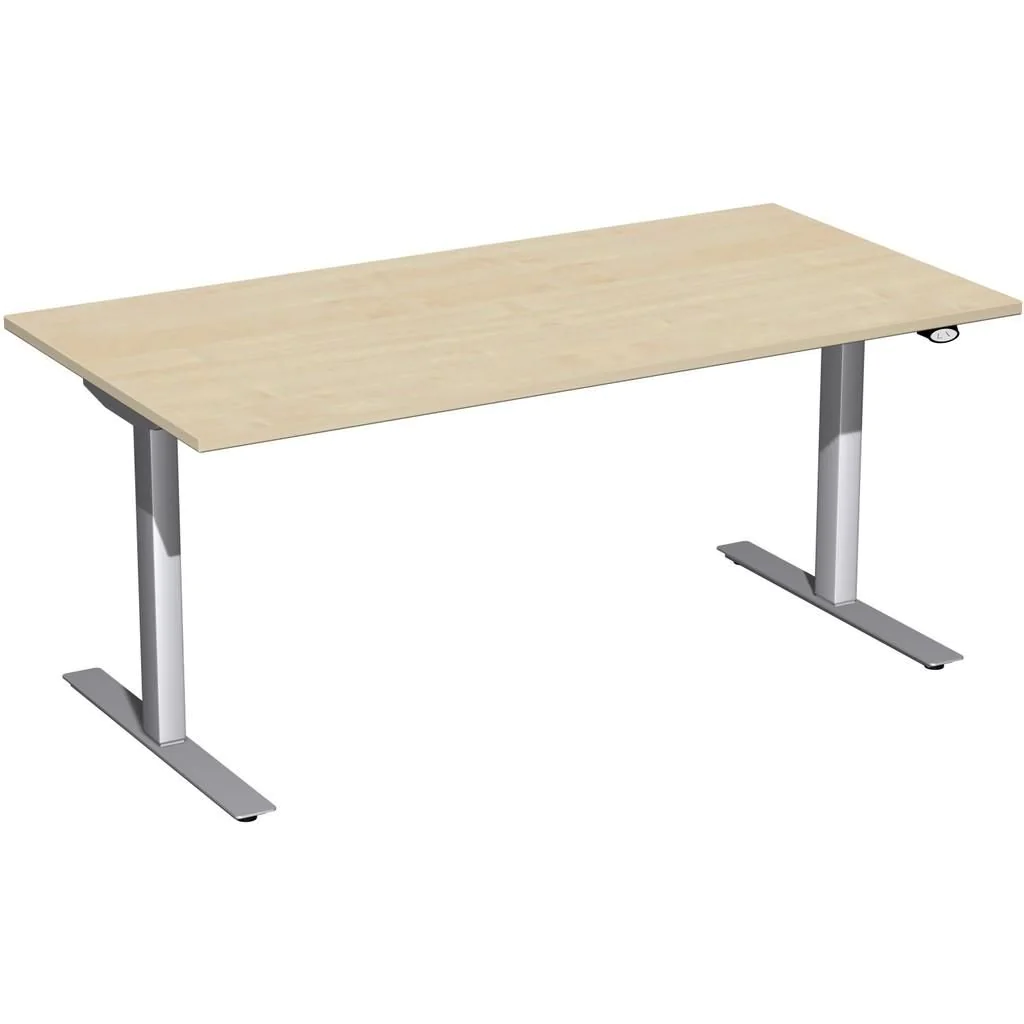 Höhenverstellbarer Schreibtisch Elektro Flex Rechteckform von Geramöbel - Produktbild 9 von 15