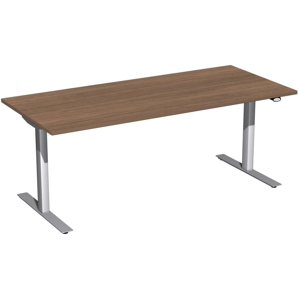Höhenverstellbarer Schreibtisch Elektro Flex Rechteckform von Geramöbel - Produktbild 11 von 15