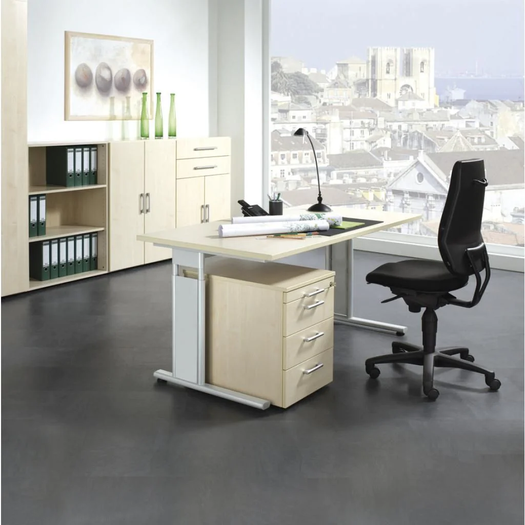 Verkettungsplatte mit Fuß C-Flex 80 x 80 von Geramöbel - Produktbild 9 von 10