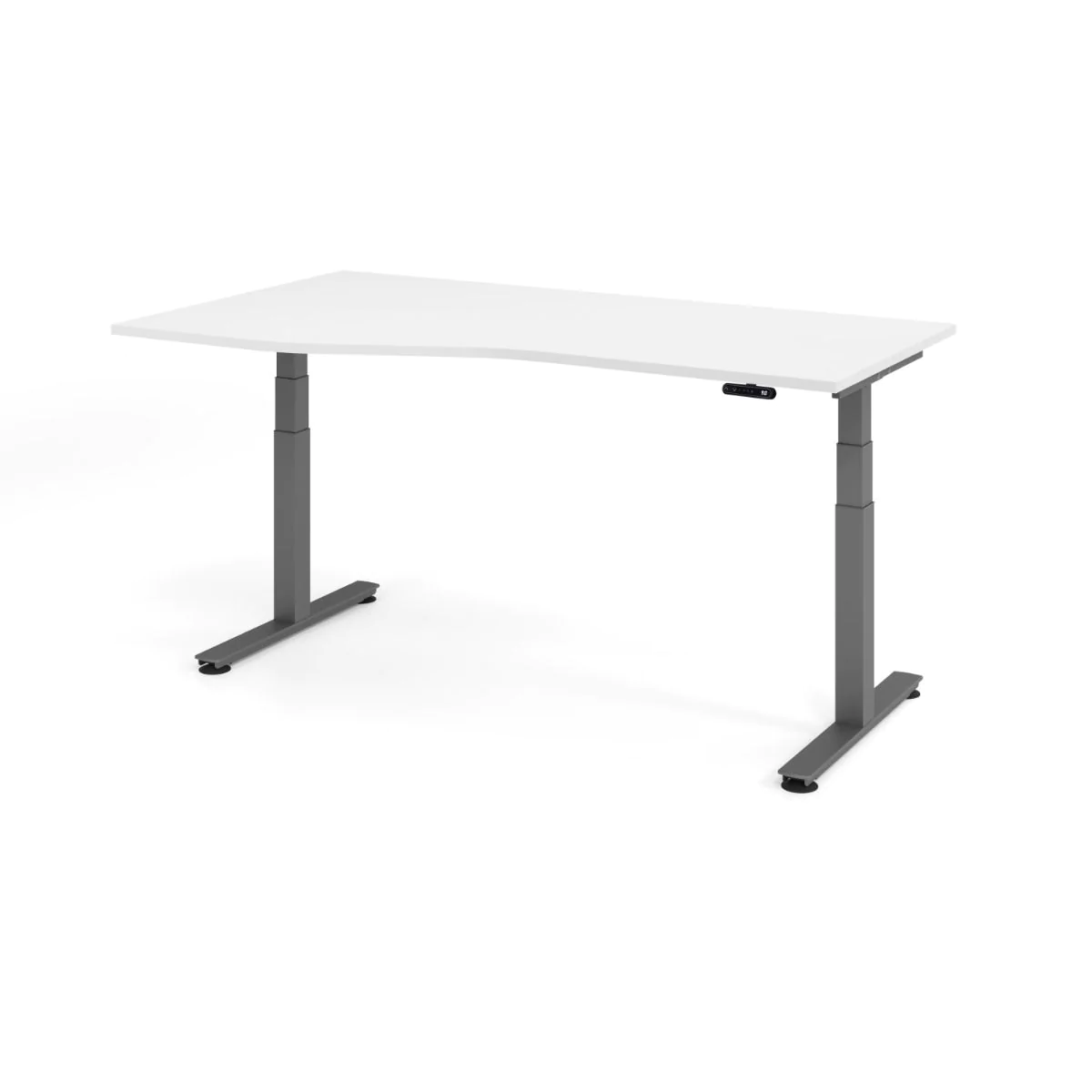 Höhenverstellbarer Schreibtisch XDSM Freiform von Hammerbacher - Produktbild 1 von 15