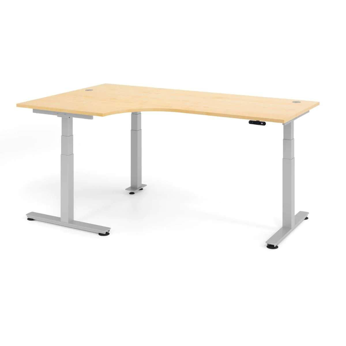 Höhenverstellbarer Schreibtisch XDSM Eckform von Hammerbacher - Produktbild 4 von 14
