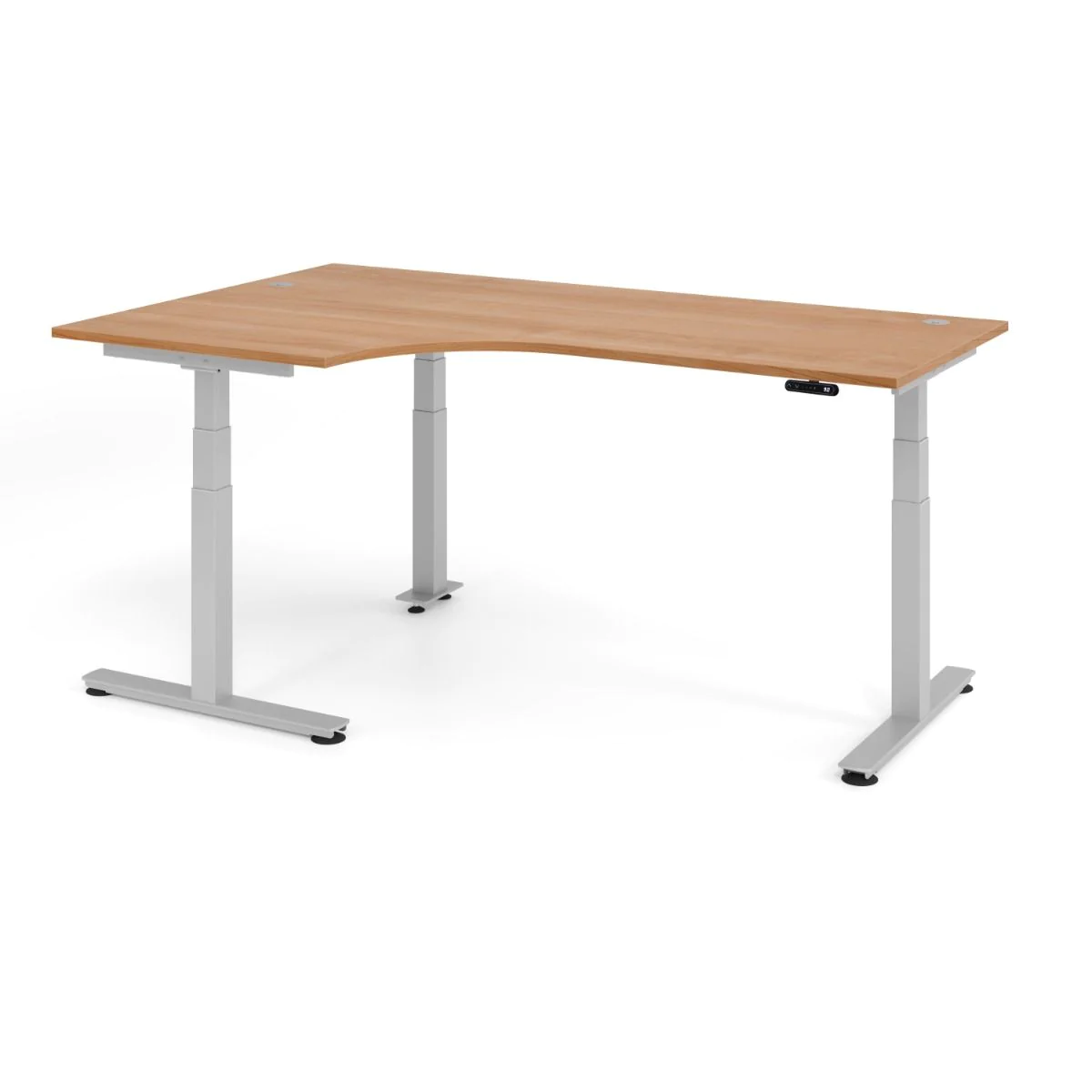 Höhenverstellbarer Schreibtisch XDSM Eckform von Hammerbacher - Produktbild 7 von 14