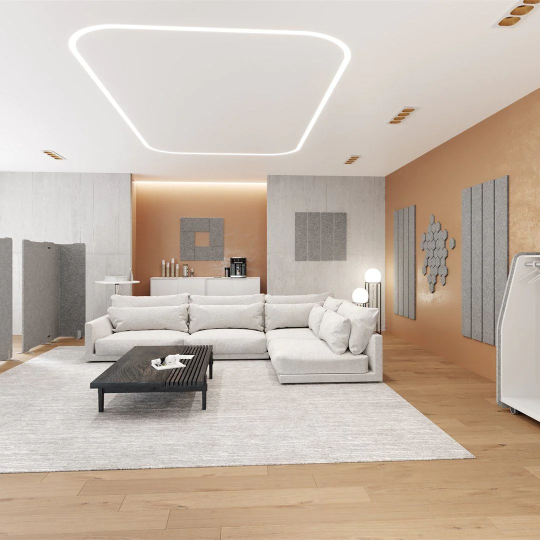 Mobile Garderobe GMA1 mit Akustikeinhausung von Hammerbacher - Produktbild 3 von 6
