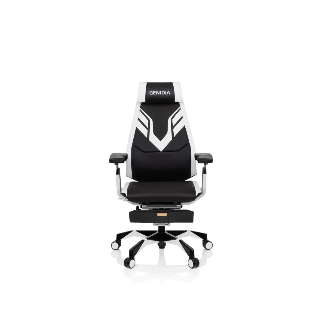 High End Gamingstuhl GENIDIA ELITE PRO schwarz/weiß von HJH - Produktbild 6 von 6