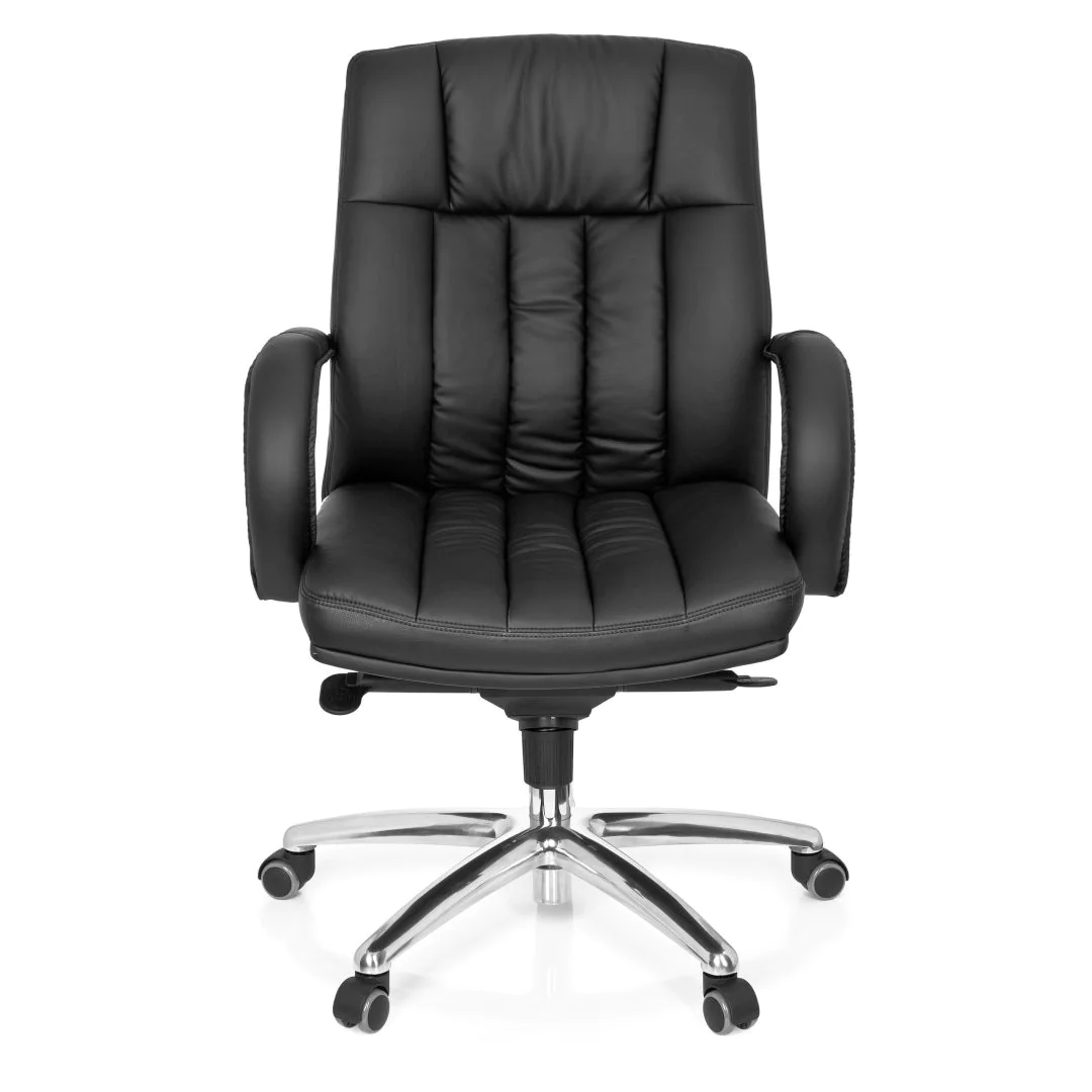 Chefsessel XXL G 100 Kunstleder schwarz - hjh-724250
