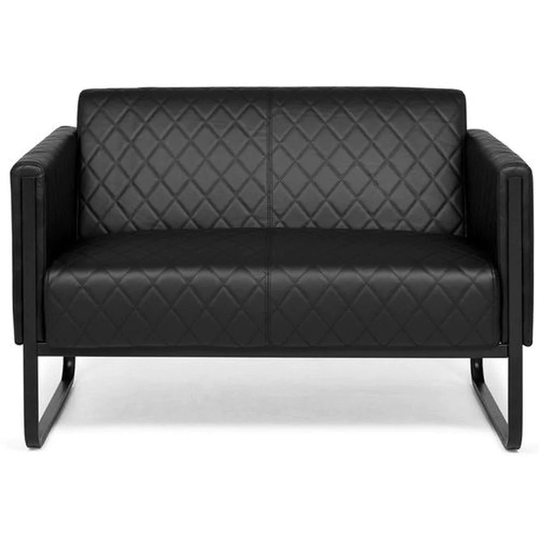 Loungemöbel Antigua Black 2-Sitzer - HJH-713302