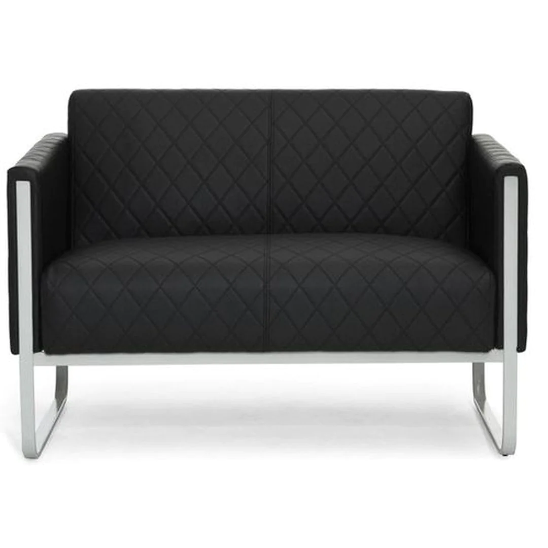 Loungemöbel Antigua Step 2-Sitzer - Schwarz von HJH - Produktbild 8 von 9