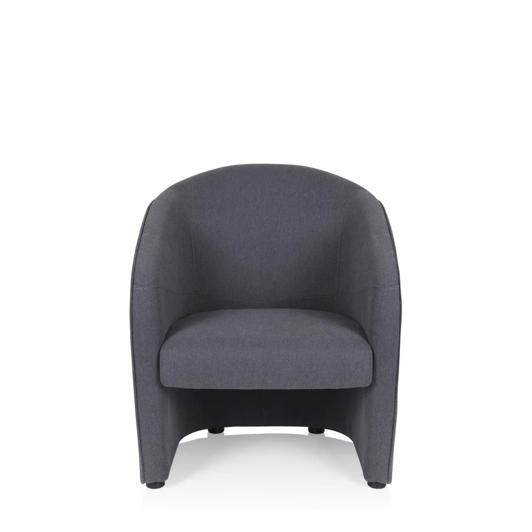 Loungesessel  Club Sessel SAN JUAN Stoff dunkelgrau von HJH - Produktbild 6 von 6