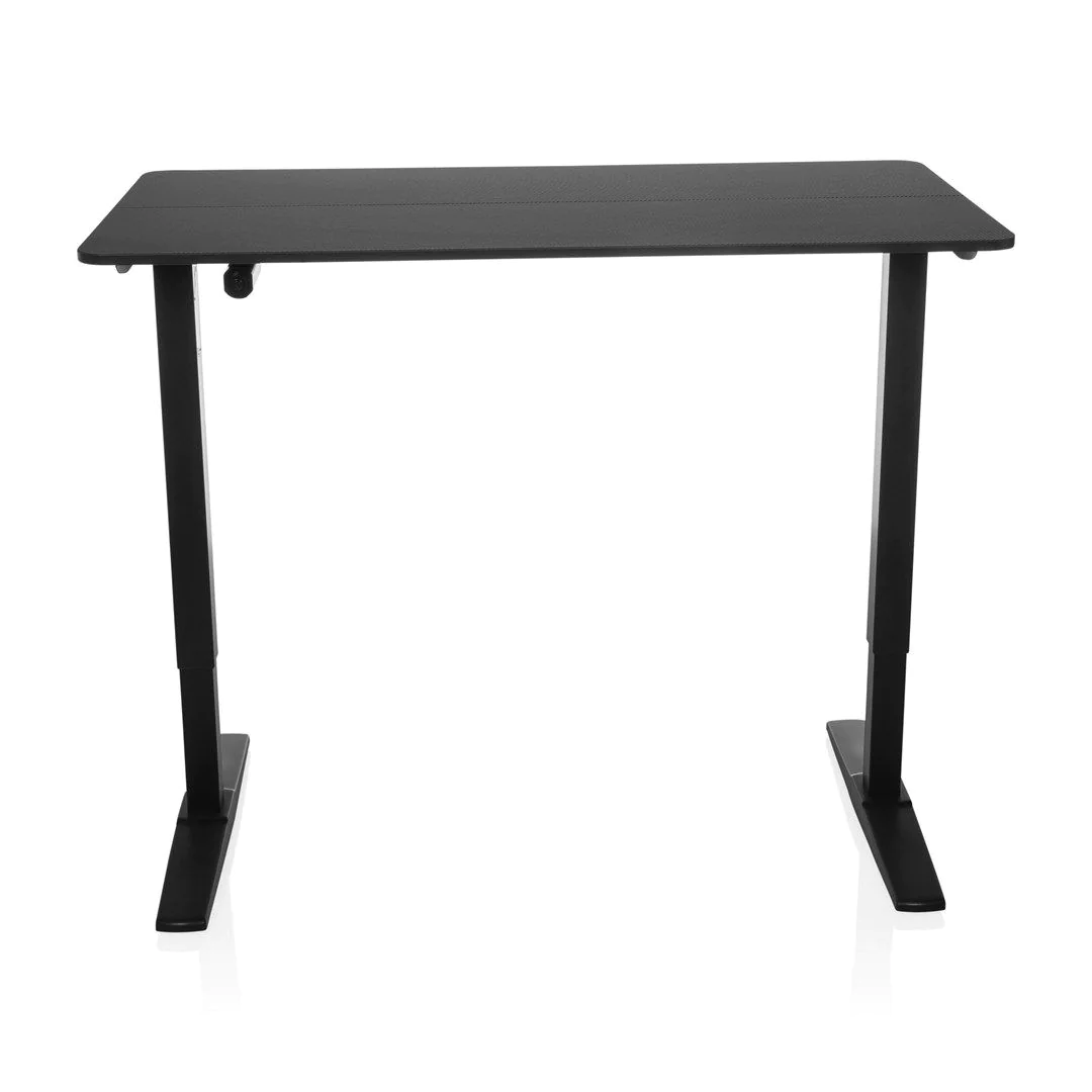Schreibtisch STAND CARBON 120 x 60 elektrisch höhenverstellbar schwarz von HJH - Produktbild 3 von 7