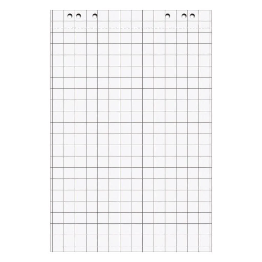 Flipchart-Papier kariert 67,5 x 98 cm - MAU-6387802