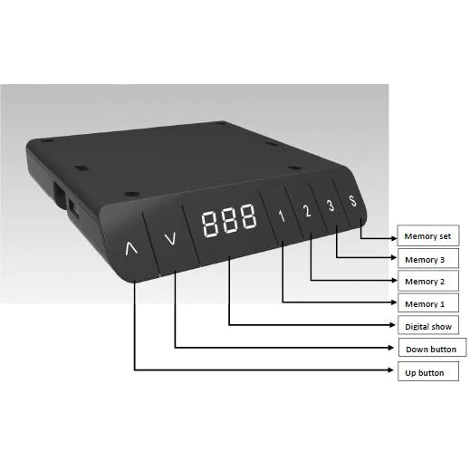 Höhenverstellbarer Schreibtisch LXK von Hammerbacher - Produktbild 3 von 10