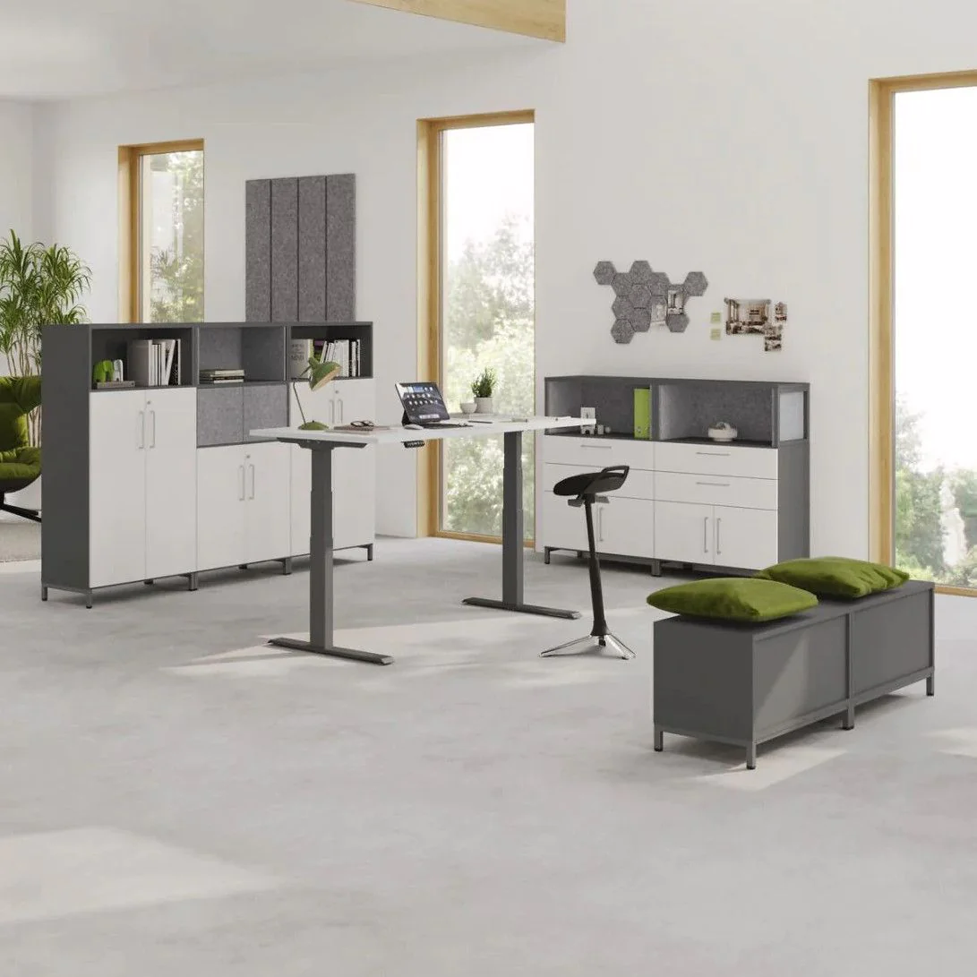 Höhenverstellbarer Schreibtisch XDKB - HBA-XDKB