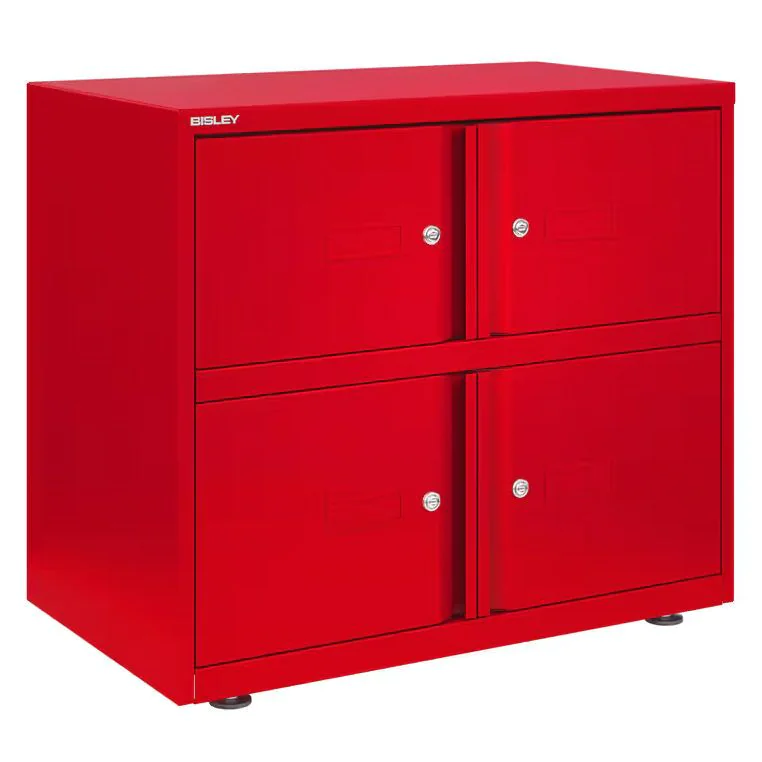 Schließfachschrank Essentials B80H69 von Bisley - Produktbild 2 von 3